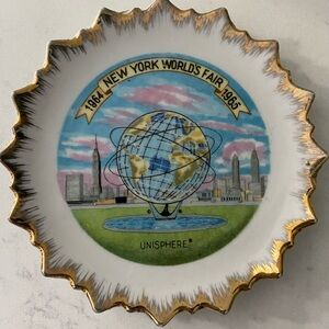 Vintage 1964/65 New York World’s Fair Walk Plate